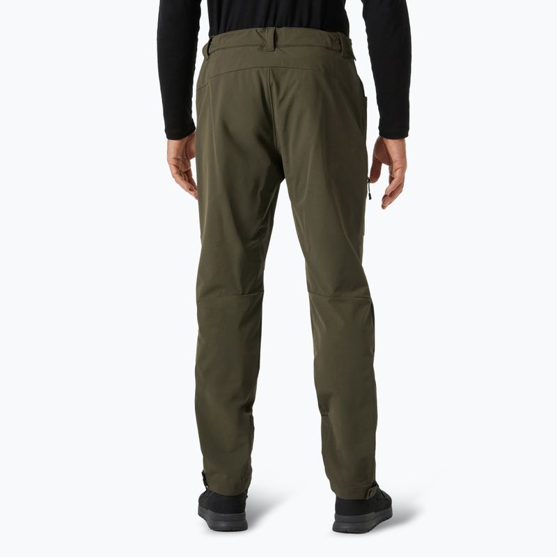 Spodnie softshell męskie Helly Hansen Blaze Softshell utility green 2