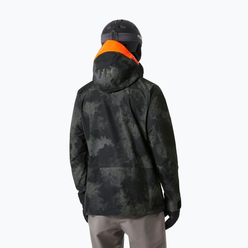 Kurtka narciarska męska Helly Hansen Ridge Infinity Shell black marble 2