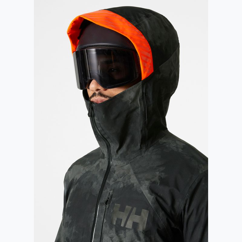 Kurtka narciarska męska Helly Hansen Ridge Infinity Shell black marble 3