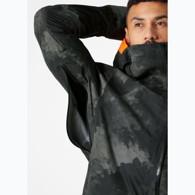 Kurtka narciarska męska Helly Hansen Ridge Infinity Shell black marble 4