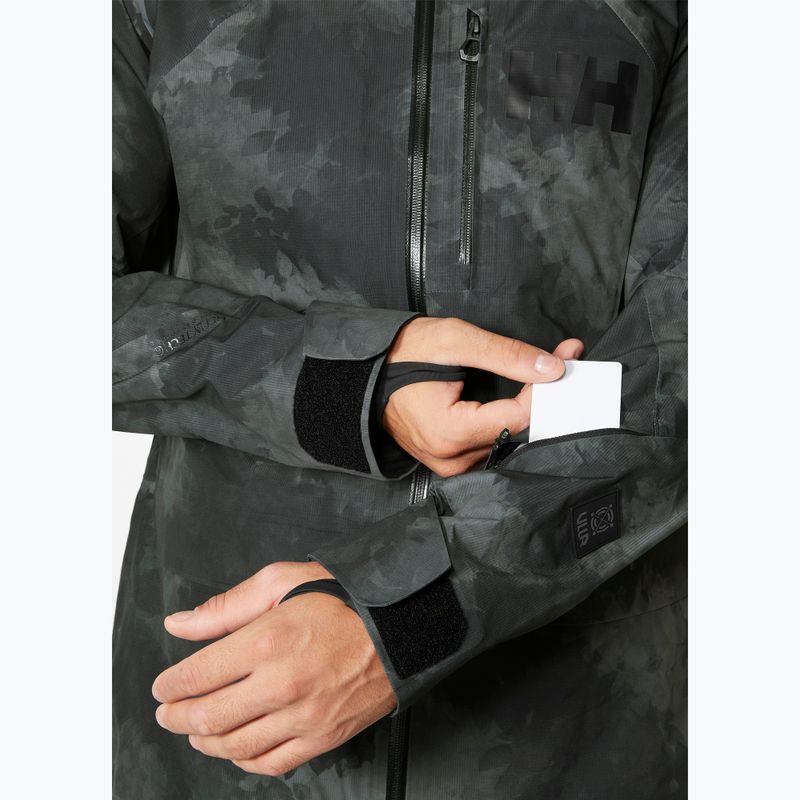 Kurtka narciarska męska Helly Hansen Ridge Infinity Shell black marble 5