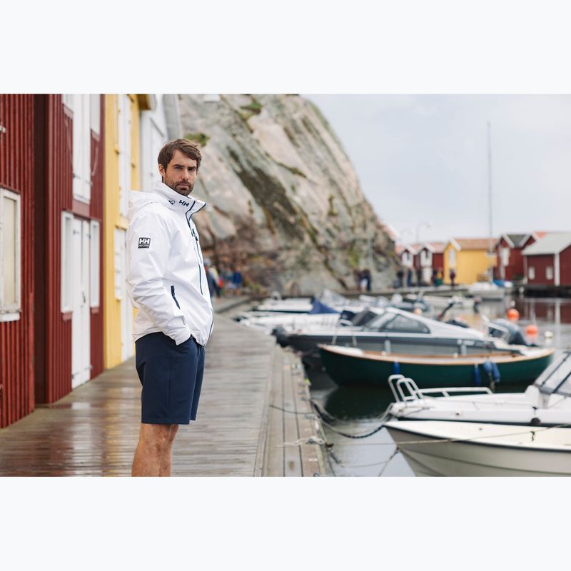 Kurtka żeglarska męska Helly Hansen Crew Hooded 2.0 white 11