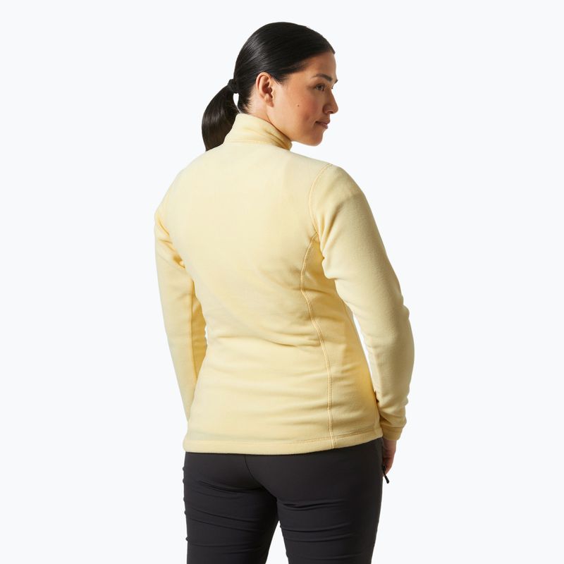 Bluza damska Helly Hansen Daybreaker 1/2 Zip yellow cream 2