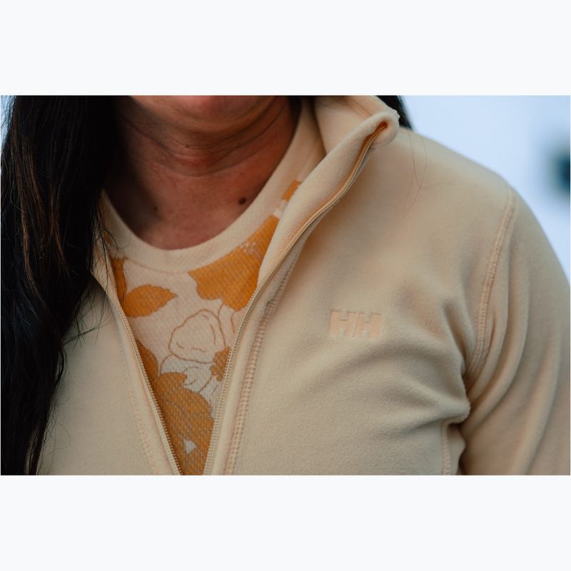 Bluza damska Helly Hansen Daybreaker 1/2 Zip yellow cream 7
