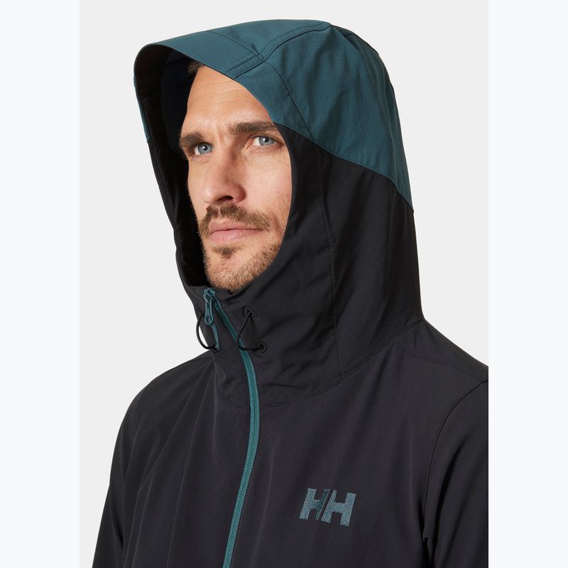 Kurtka softshell męska Helly Hansen Blaze Softshell Hood dark creek 3