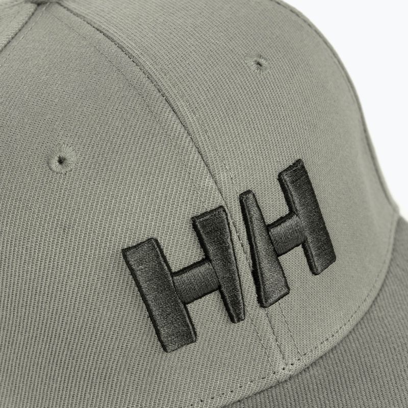Czapka z daszkiem Helly Hansen HH Brand concrete 3