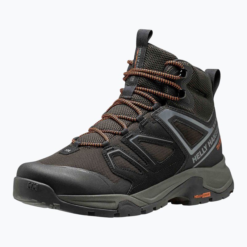 Buty trekkingowe męskie Helly Hansen Stalheim HellyTech Boot beluga/burnt orange 8