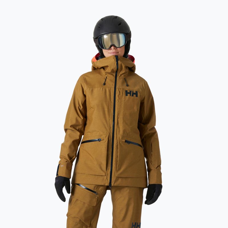 Kurtka narciarska damska Helly Hansen Powderqueen 3.0 lynx