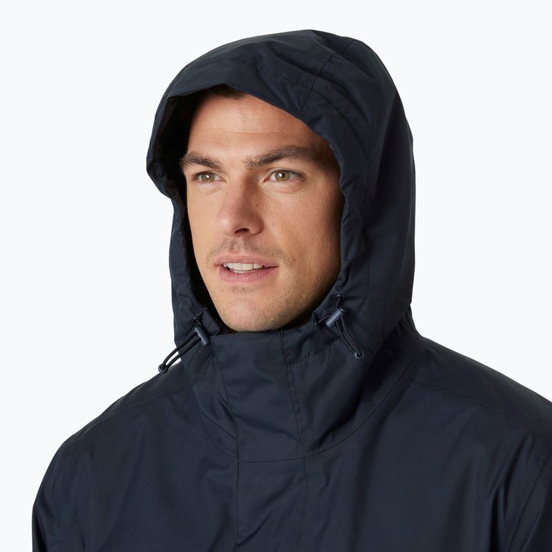 Kurtka przeciwdeszczowa męska Helly Hansen Vancouver Fleece Lined navy 3