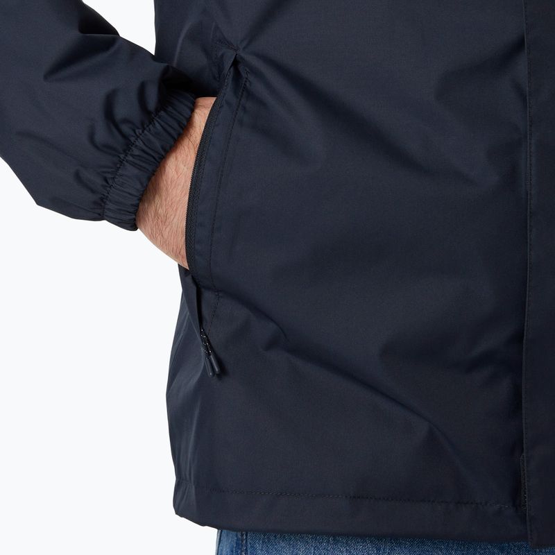 Kurtka przeciwdeszczowa męska Helly Hansen Vancouver Fleece Lined navy 4