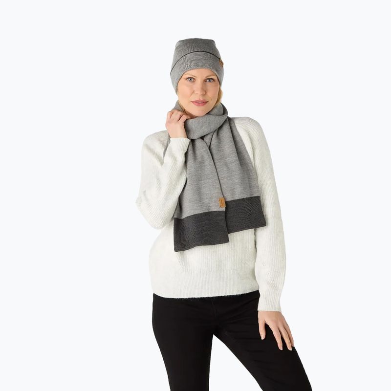 Zestaw czapka + szalik Musto Tipped Beanie & Scarf Gift Set grey/ melange 7