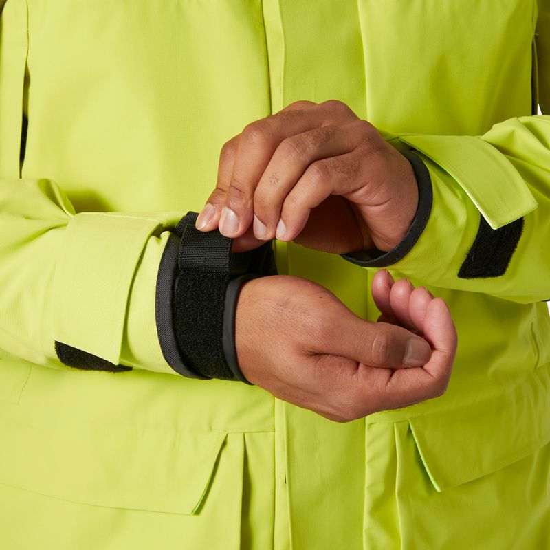 Kurtka żeglarska męska Helly Hansen Skagen Pro cyber lime 7