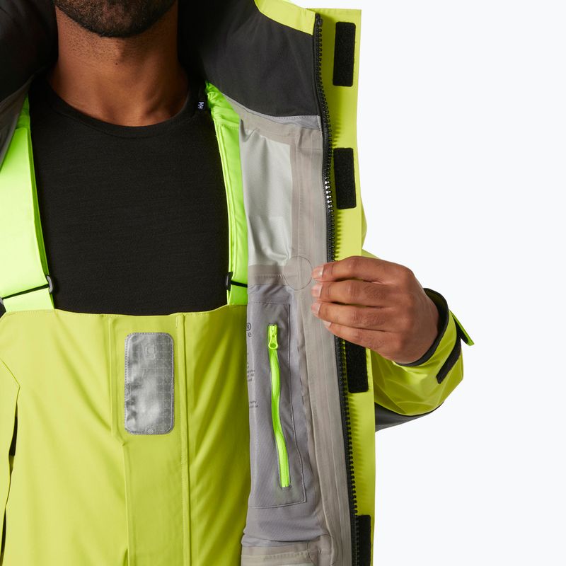 Kurtka żeglarska męska Helly Hansen Skagen Pro cyber lime 8