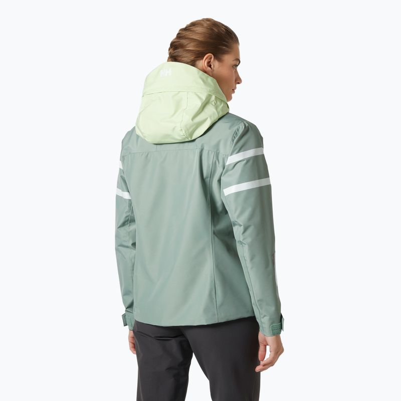 Kurtka żeglarska damska Helly Hansen Salt Inshore eucalyptus 2