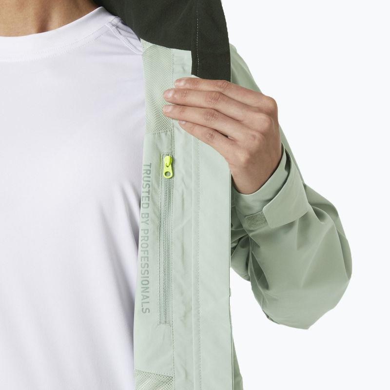 Kurtka żeglarska damska Helly Hansen Hp Racing Hooded eucalyptus 7