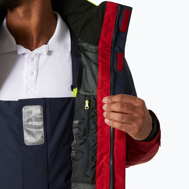 Kurtka żeglarska męska Helly Hansen Pier 4.0 red 6