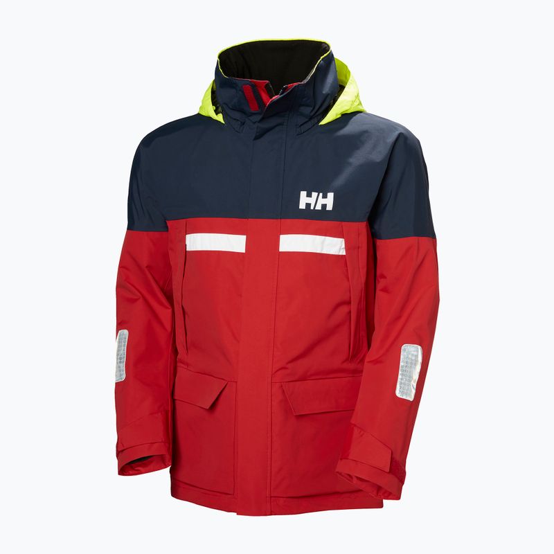 Kurtka żeglarska męska Helly Hansen Pier 4.0 red 11