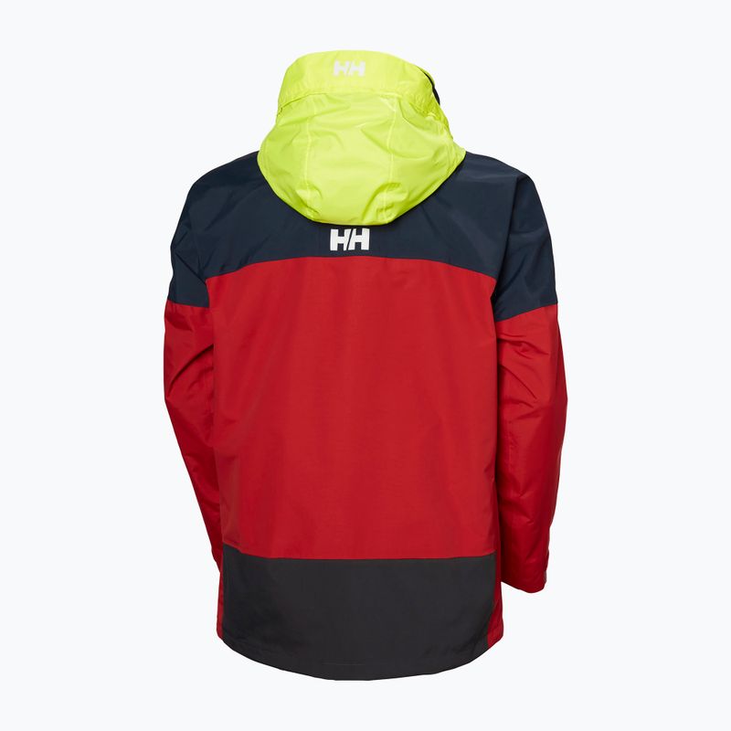 Kurtka żeglarska męska Helly Hansen Pier 4.0 red 12