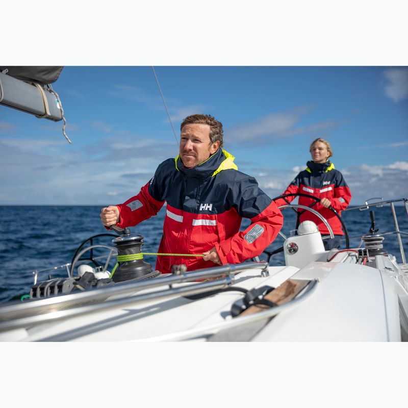 Kurtka żeglarska męska Helly Hansen Pier 4.0 red 16