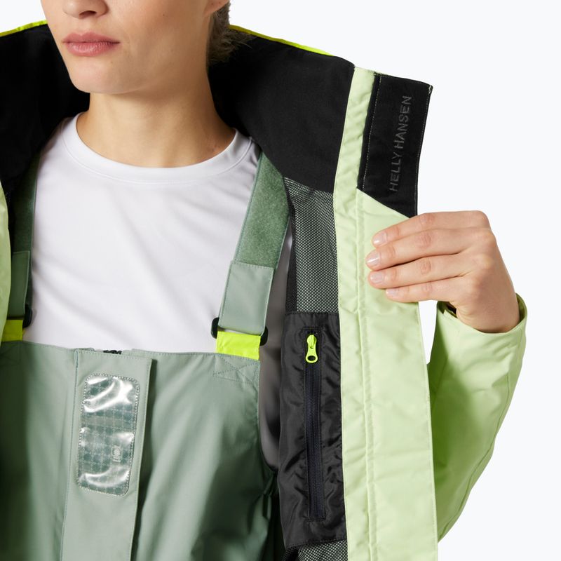 Kurtka żeglarska damska Helly Hansen Pier 4.0 washed lime 8