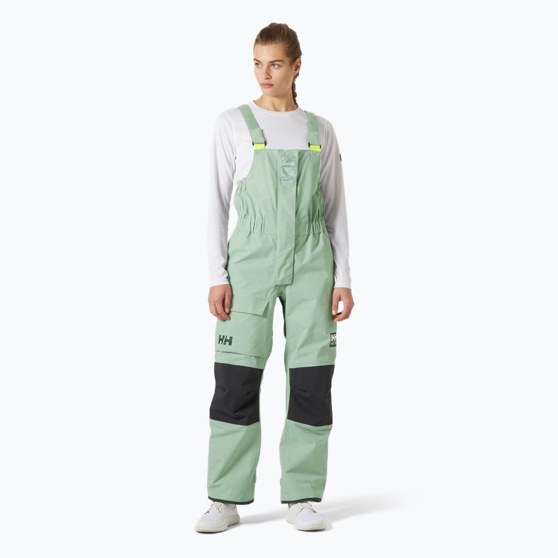 Spodnie żeglarskie damskie Helly Hansen Pier 4.0 Bib eucalyptus
