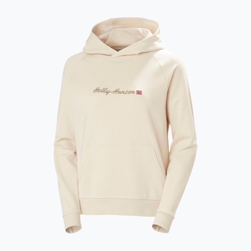 Bluza damska Helly Hansen Core Graphic Hoodie cream 5