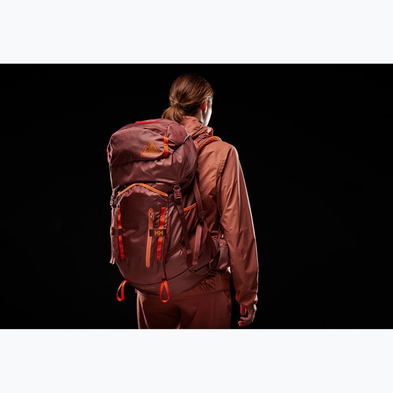 Plecak turystyczny damski Helly Hansen Relay Recco 42 l dark cedar 4
