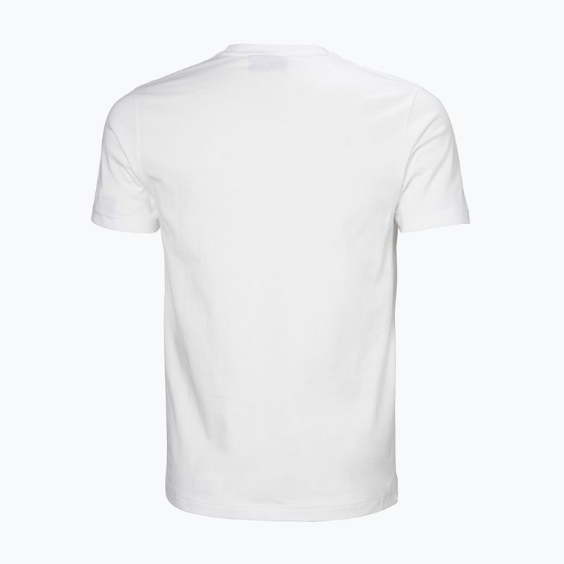Koszulka męska Helly Hansen Core Graphic T 2.0 white 5