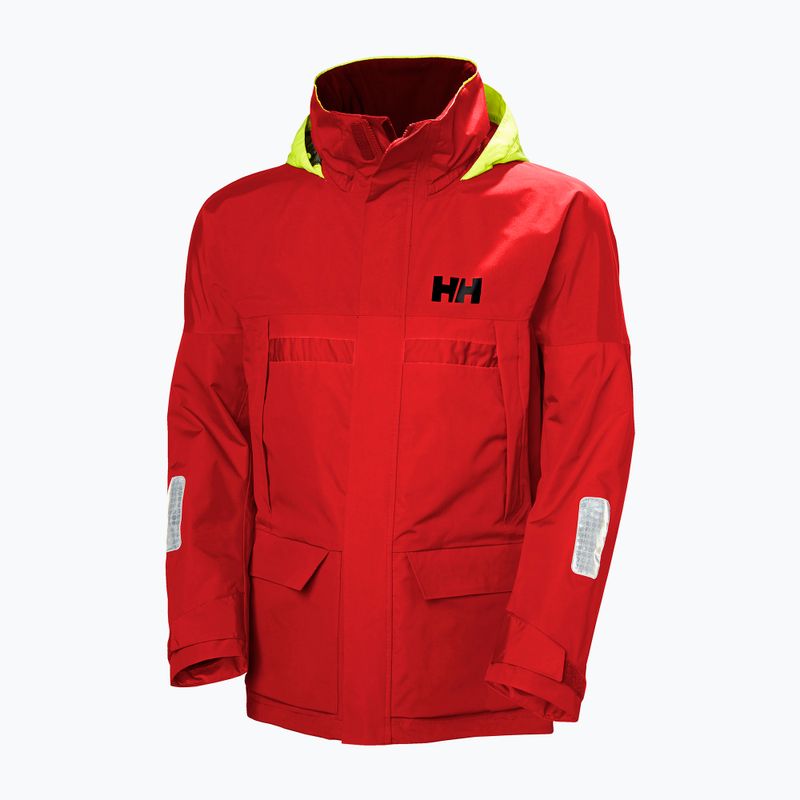 Kurtka żeglarska męska Helly Hansen Pier 4.0 alert red 10