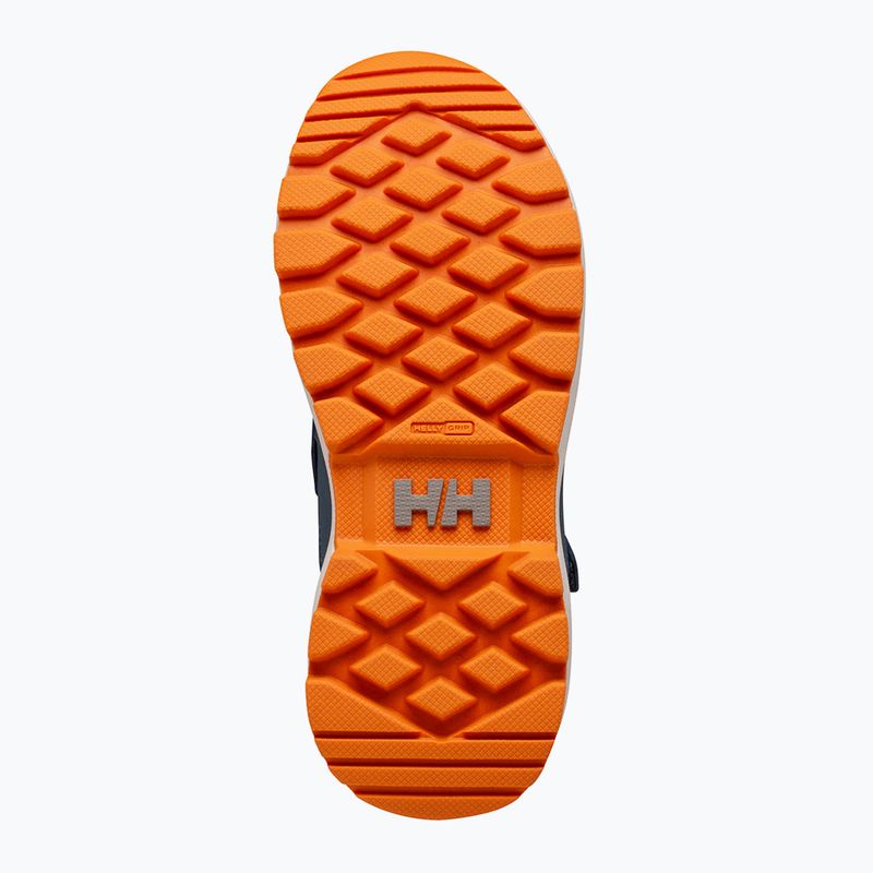Śniegowce dziecięce Helly Hansen Jk Bowstring Boot HellyTech washed navy/papaya 11