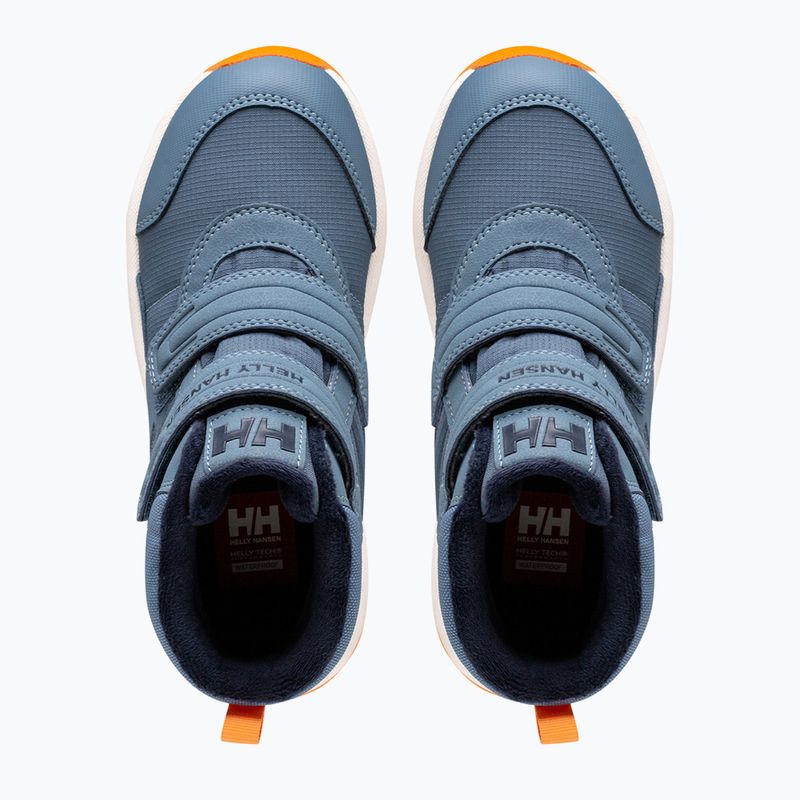 Śniegowce dziecięce Helly Hansen Jk Bowstring Boot HellyTech washed navy/papaya 12