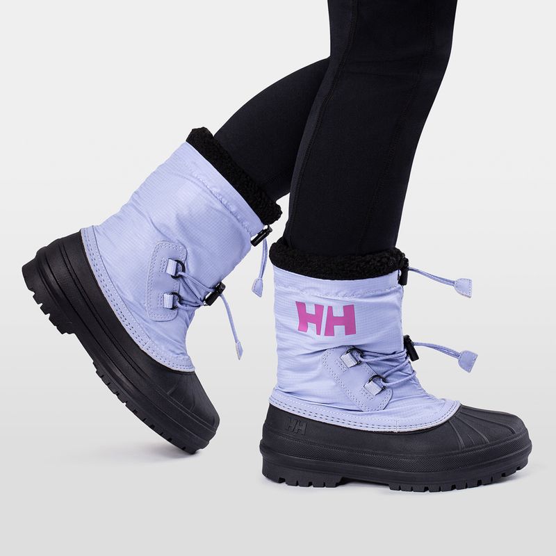 Śniegowce dziecięce Helly Hansen Jk Varanger Insulated bright lavender/meta pin 12