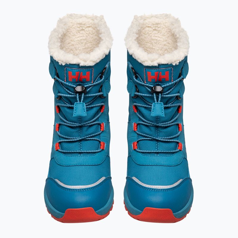 Śniegowce dziecięce Helly Hansen Jk Silverton Boot HellyTech cerulean blue/cherry tom 11