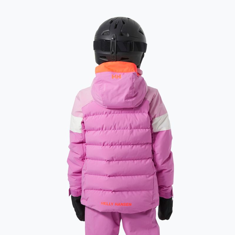 Kurtka narciarska dziecięca Helly Hansen Diamond meta pink 2
