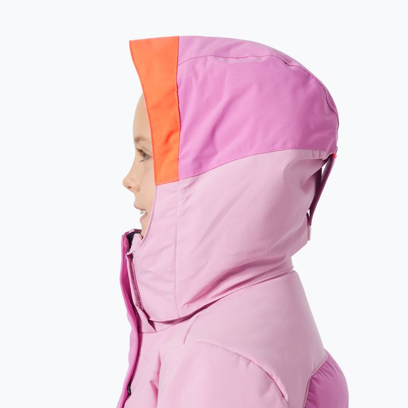 Kurtka narciarska dziecięca Helly Hansen Diamond meta pink 3
