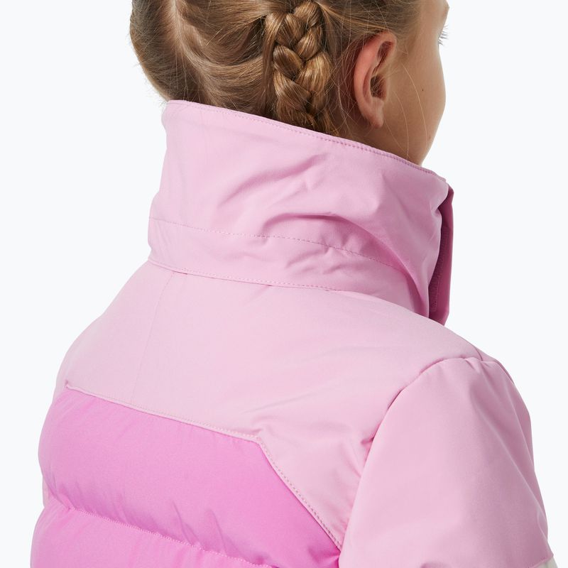 Kurtka narciarska dziecięca Helly Hansen Diamond meta pink 4