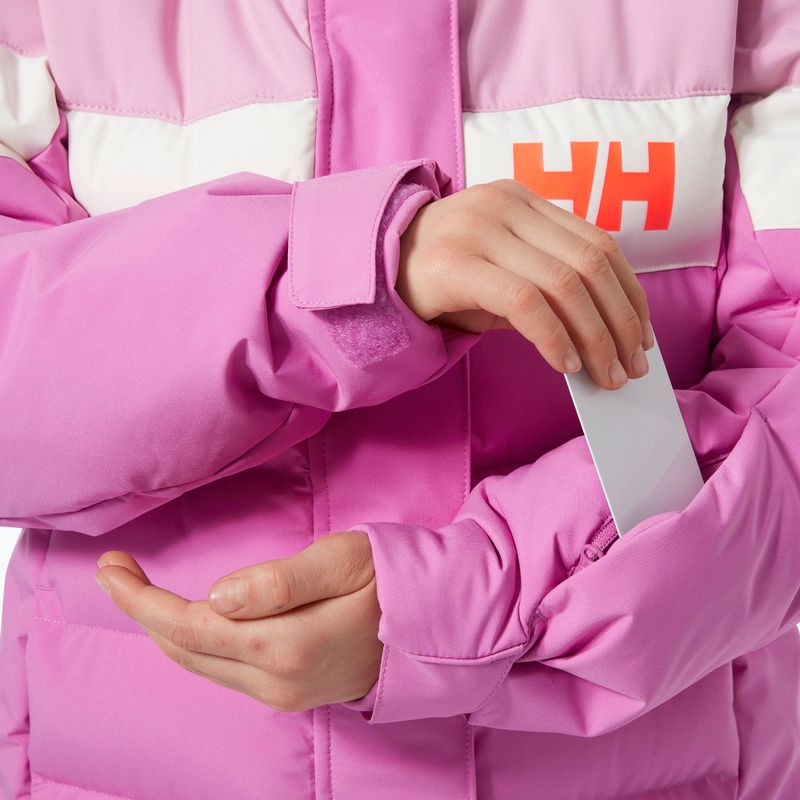 Kurtka narciarska dziecięca Helly Hansen Diamond meta pink 5