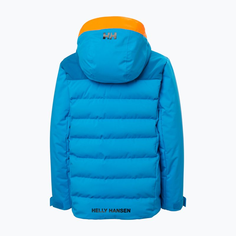 Kurtka narciarska dziecięca Helly Hansen Cyclone neptune blue 9