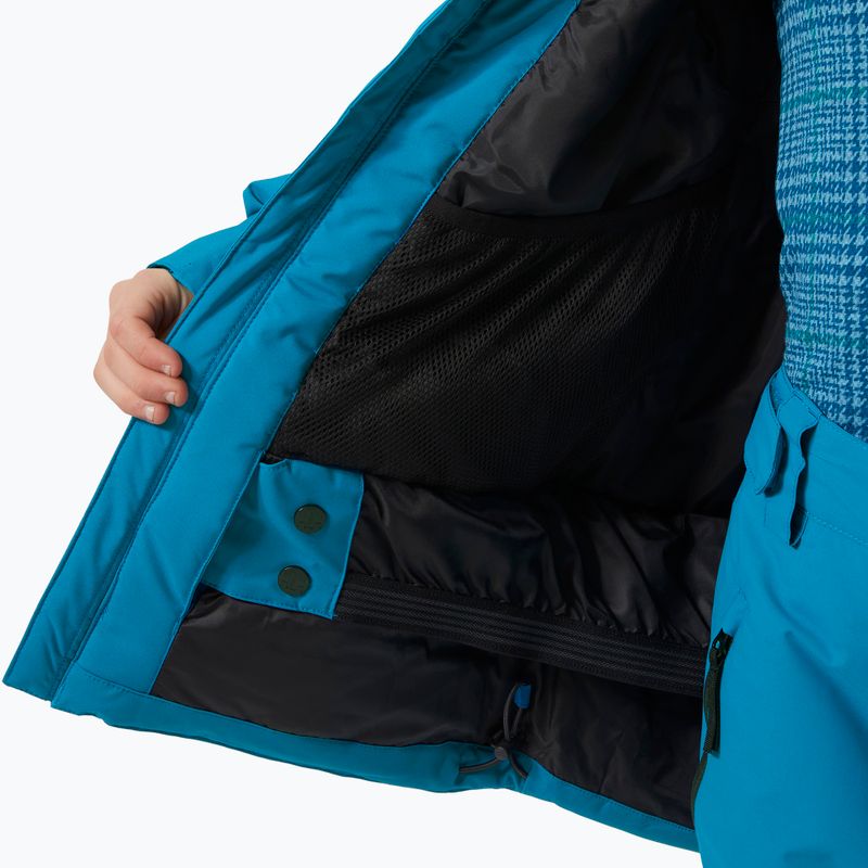 Kurtka narciarska dziecięca Helly Hansen Alpha cerulean blue 6