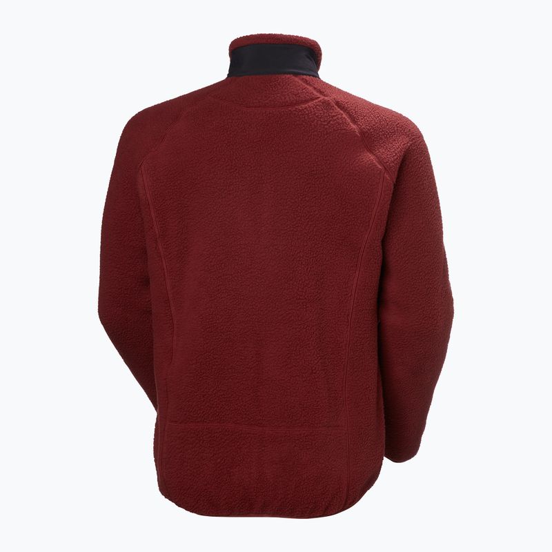 Bluza męska Helly Hansen Panorama Pile Block mars red 6