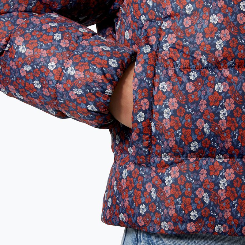 Kurtka puchowa damska Helly Hansen Jade Puffer navy floral aop 4