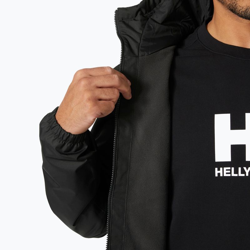 Kurtka przeciwdeszczowa męska Helly Hansen Vancouver Fleece Lined ebony 5