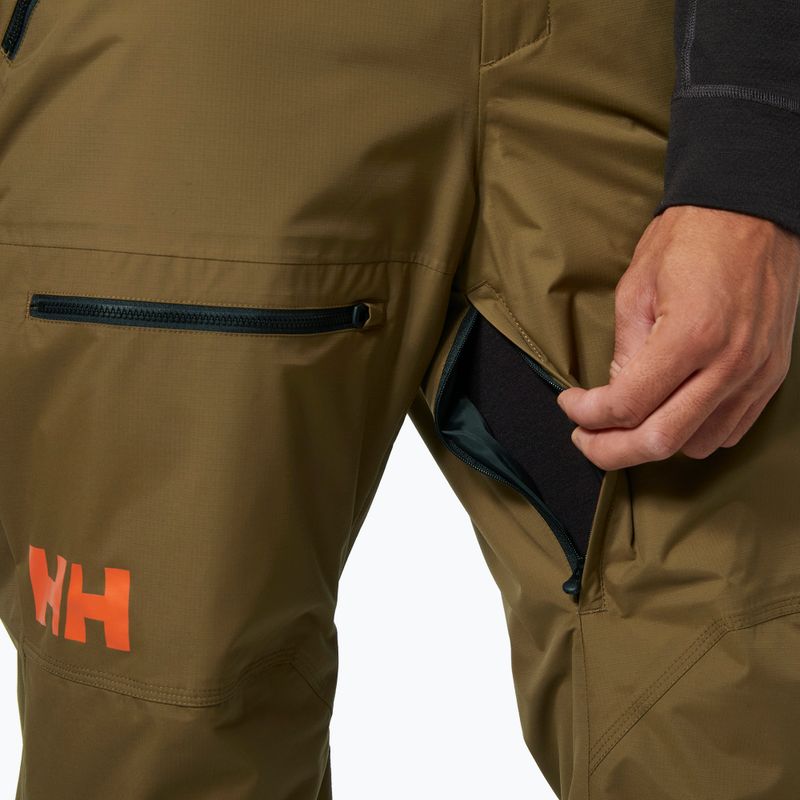 Spodnie narciarskie męskie Helly Hansen Sogn Cargo sepia 4