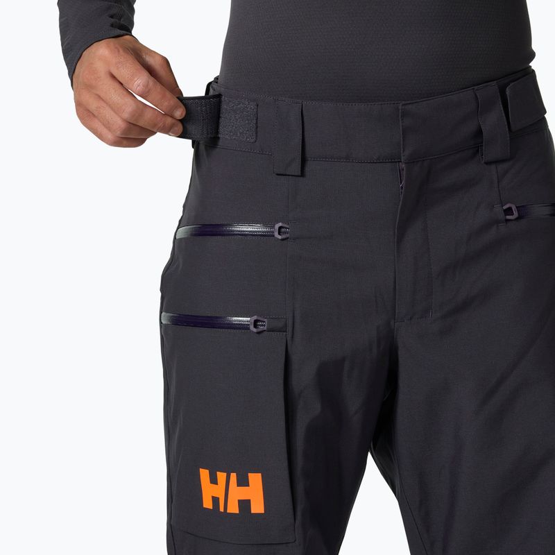 Spodnie narciarskie męskie Helly Hansen Garibaldi 2.0 black grape 3