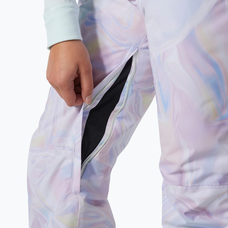 Spodnie narciarskie damskie Helly Hansen Legendary Insulated Bib reflections aop 6