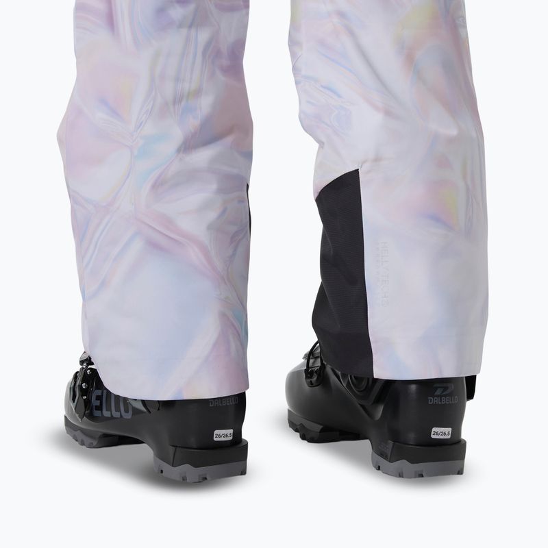 Spodnie narciarskie damskie Helly Hansen Legendary Insulated Bib reflections aop 7