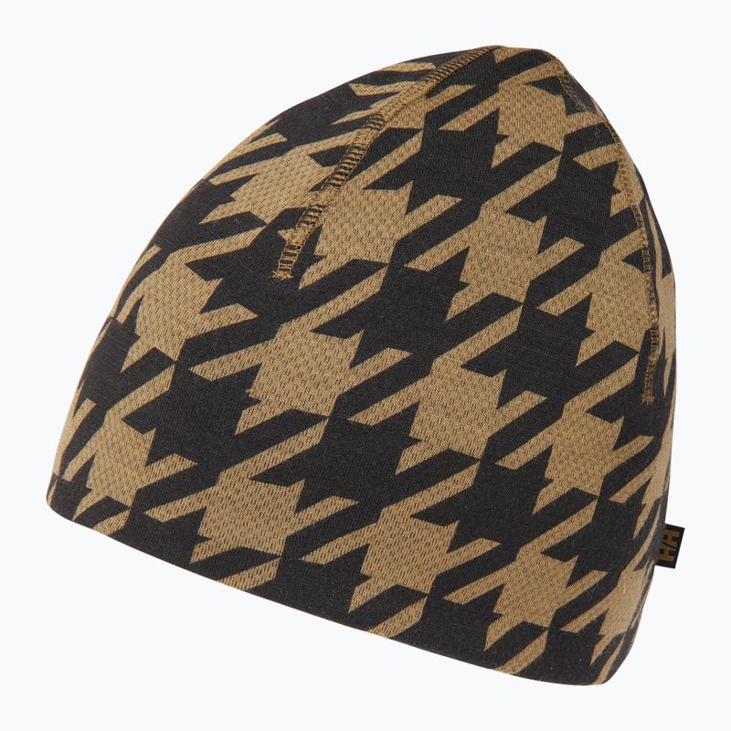 Czapka zimowa Helly Hansen Lifa Merino sepia houndstooth aop 5