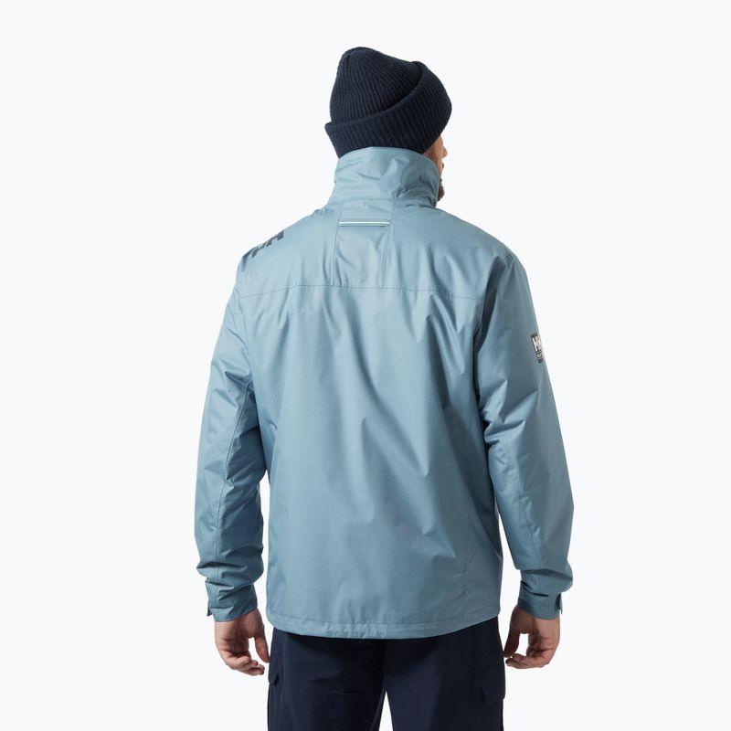 Kurtka żeglarska męska Helly Hansen Crew Hooded Pile washed navy 2