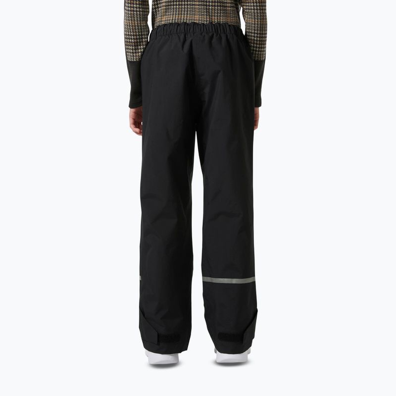 Spodnie żeglarskie dziecięce Helly Hansen Shelter Ht Jr black 2