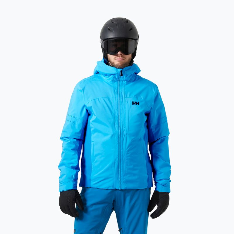 Kurtka narciarska męska Helly Hansen Courchavel cyan